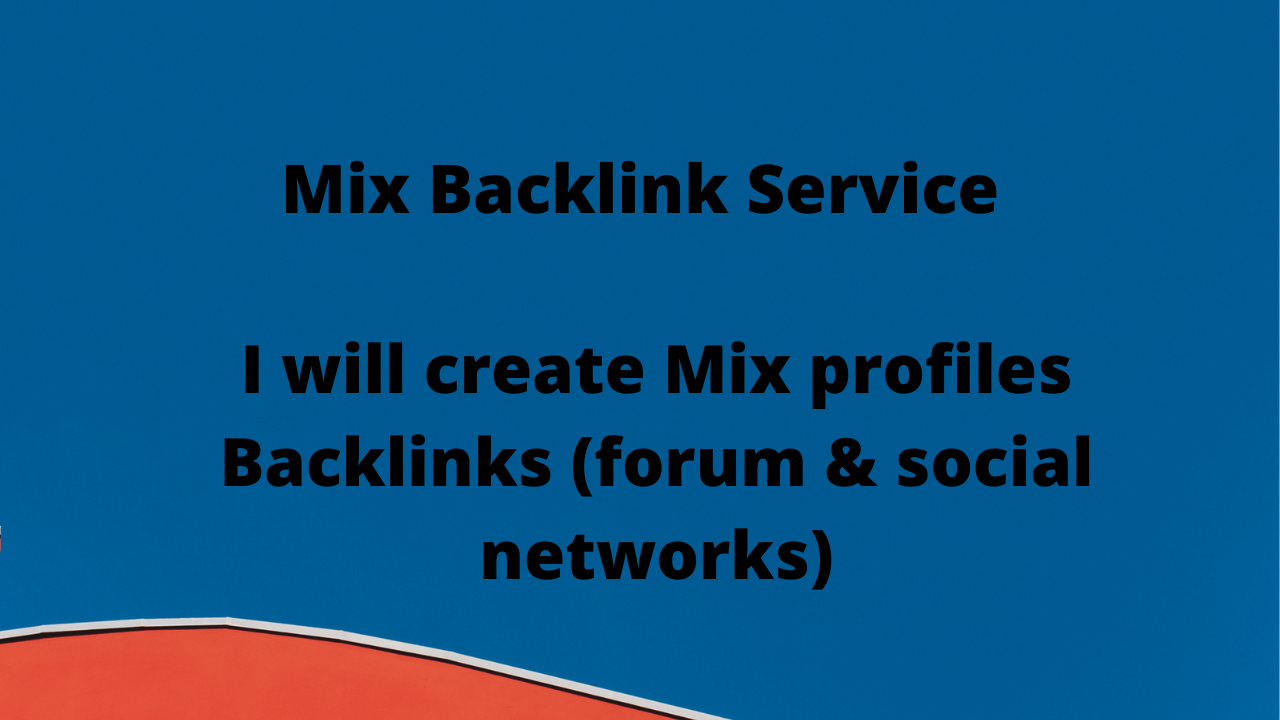 I will Create 500 Mix profiles Backlinks (Forum & Social Networks).
