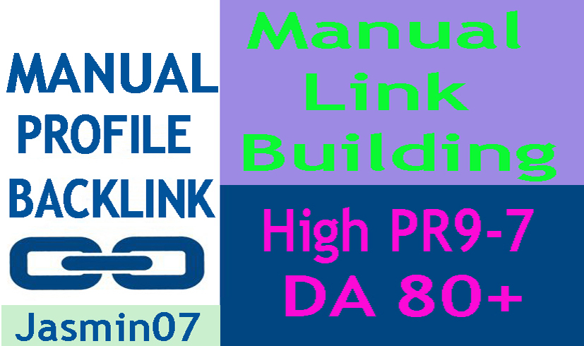 High Authority 30 Profile Backlink DA80+ PR9-7