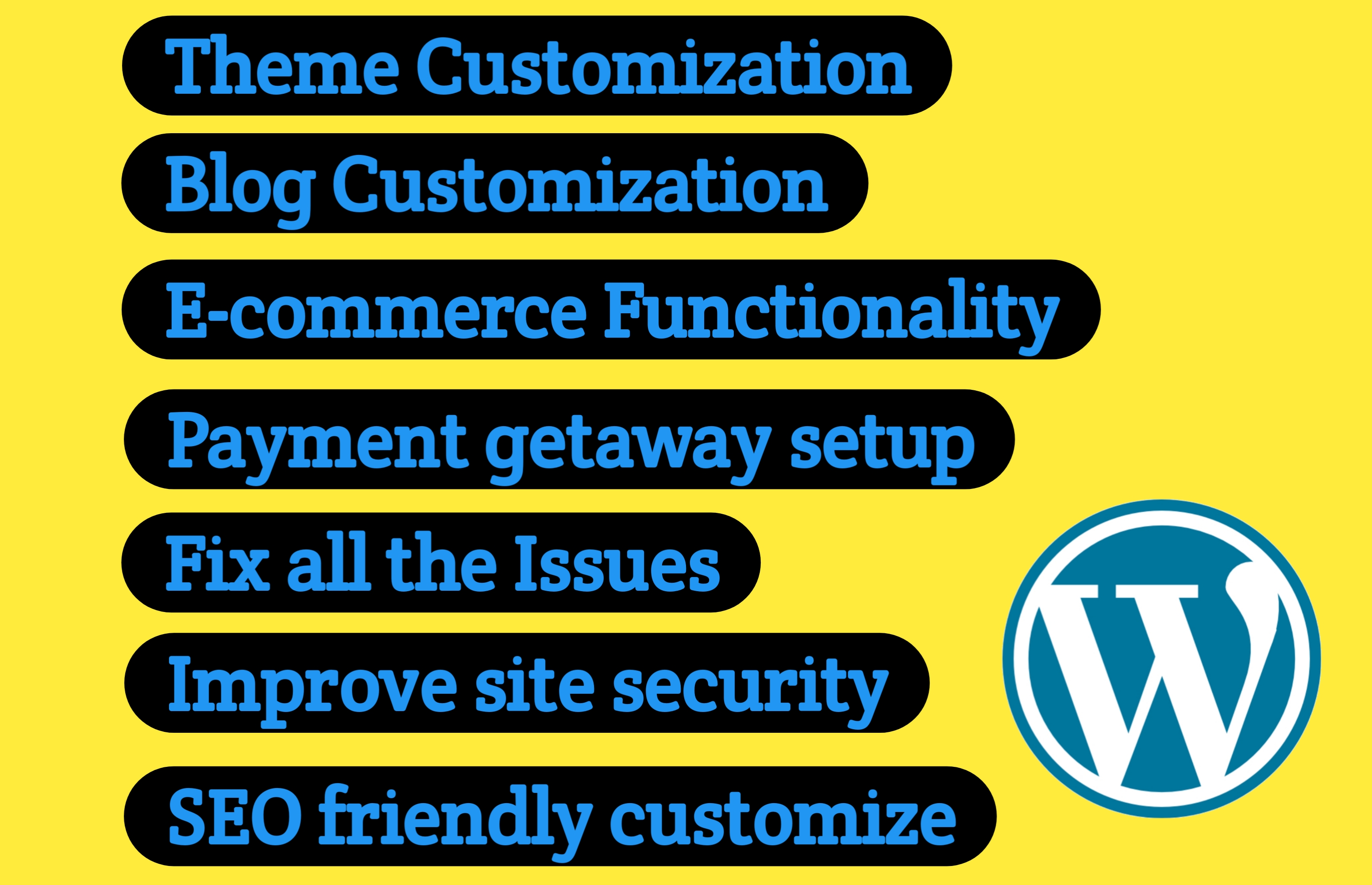I will customize your WordPress website for your business