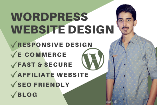 Design wordpress website and redesign wordpress website