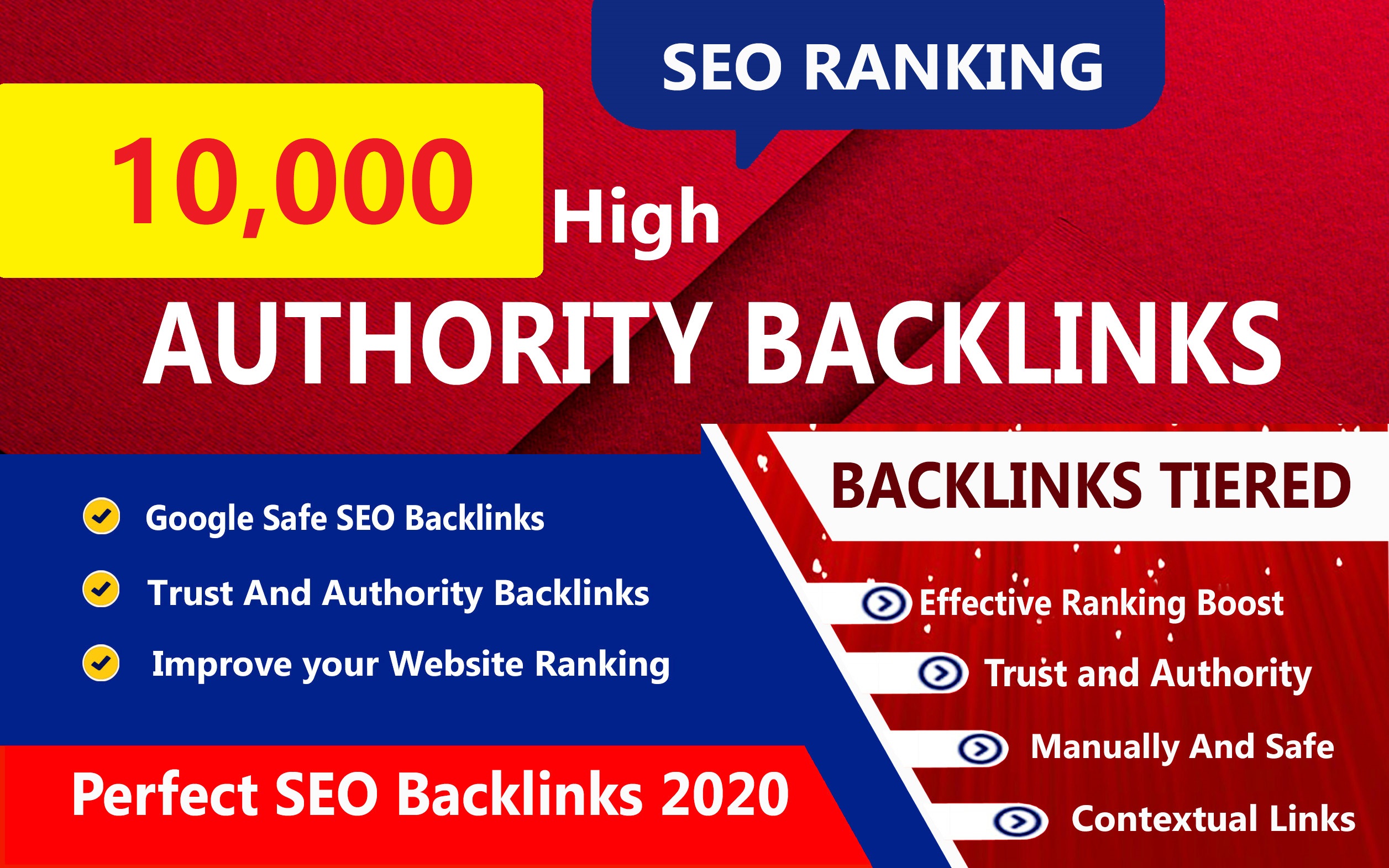 I will build 10,000 quality contextual dofollow backlinks