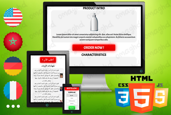 I Will Develop a Landing Page for your COD or eCommerce Products