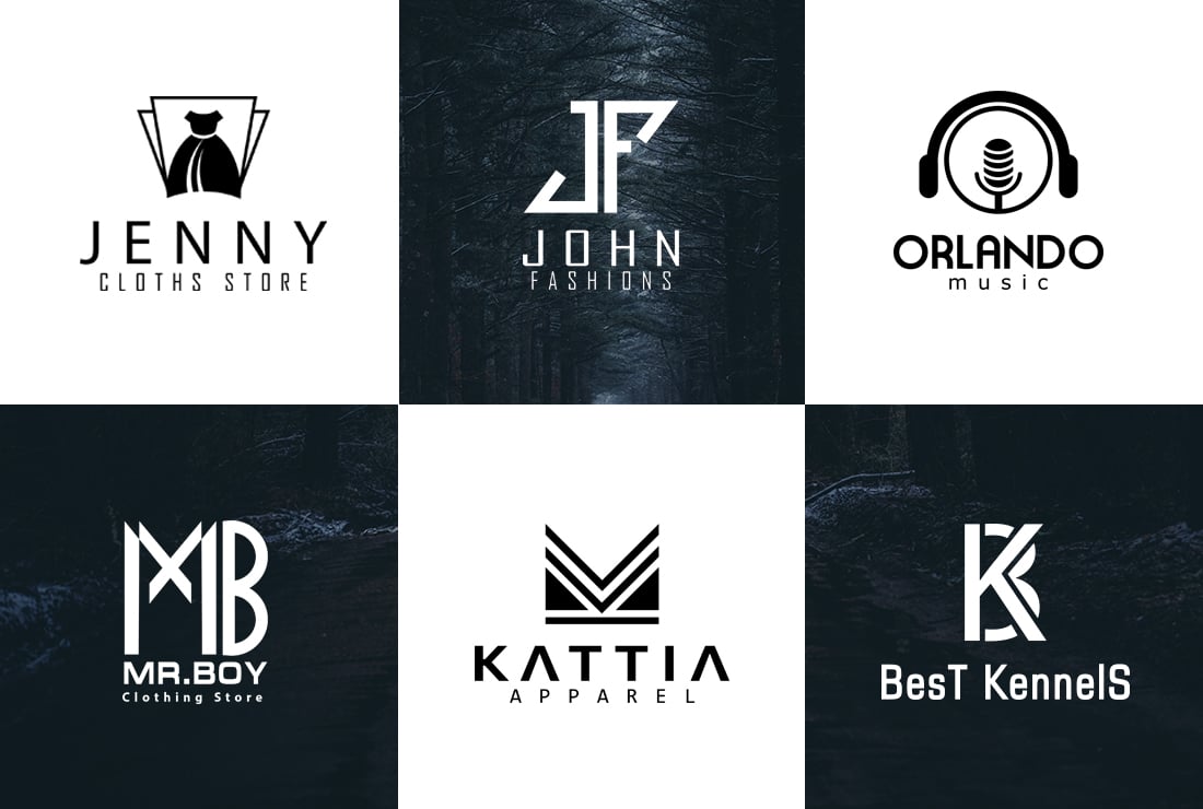 I will do unique minimalist modern business logo design