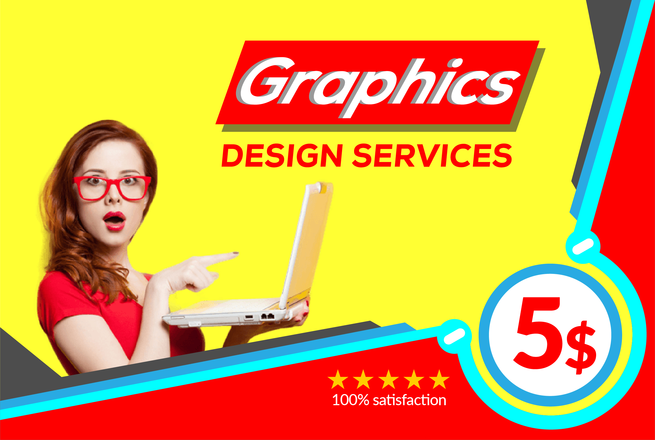 In 3 hours do any graphics design work