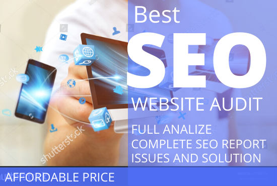 I will do SEO Website Audit for your website