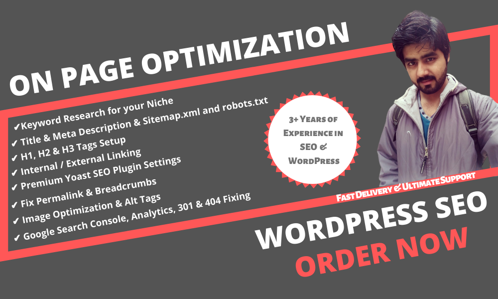 I will do onpage SEO yoast & technical seo