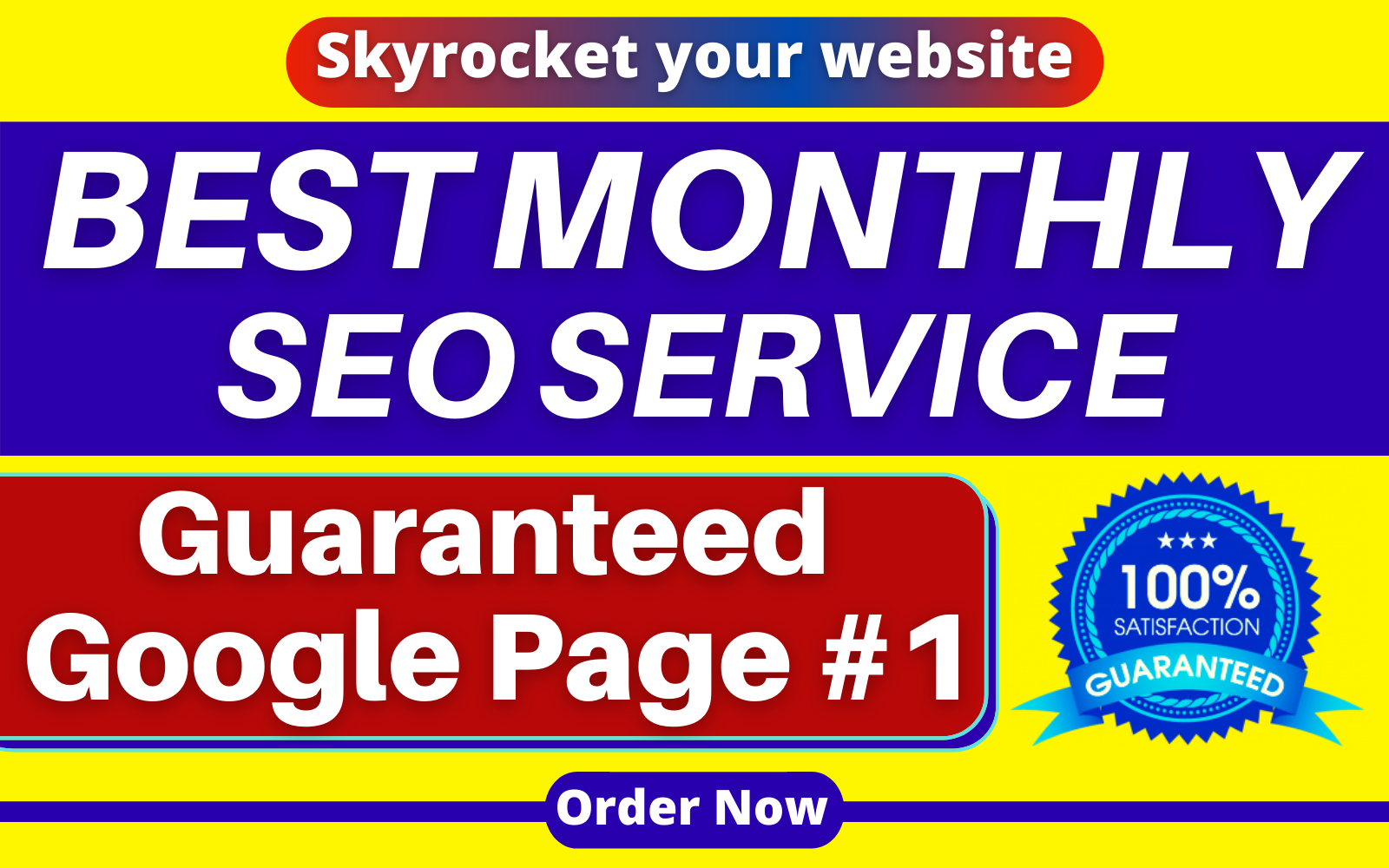 We Provide Best Monthly SEO Service With High Quality Backlinks Boost Google Ranking Guaranteed