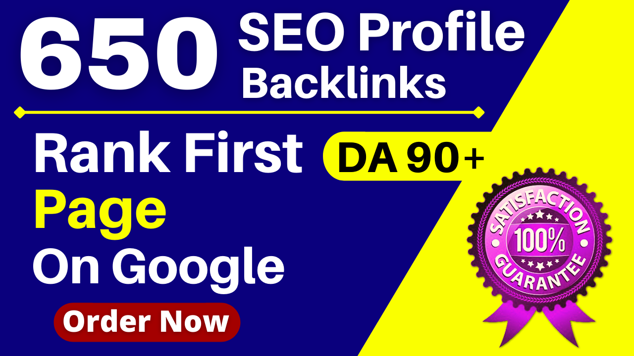 650+ Web 2.0, Forum, Edu, Wiki DA 90+ SEO Dofollow Profile Backlinks Safe High Quality Links 