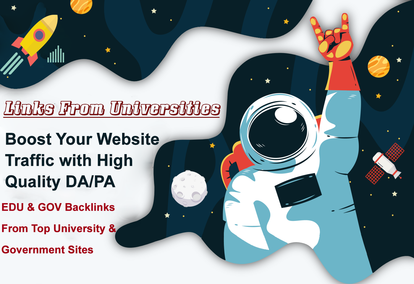 [EDU BACKLINKS] [MANUALLY CREATED] Boost Your Website Traffic with High Quality DA/PA Backlinks 