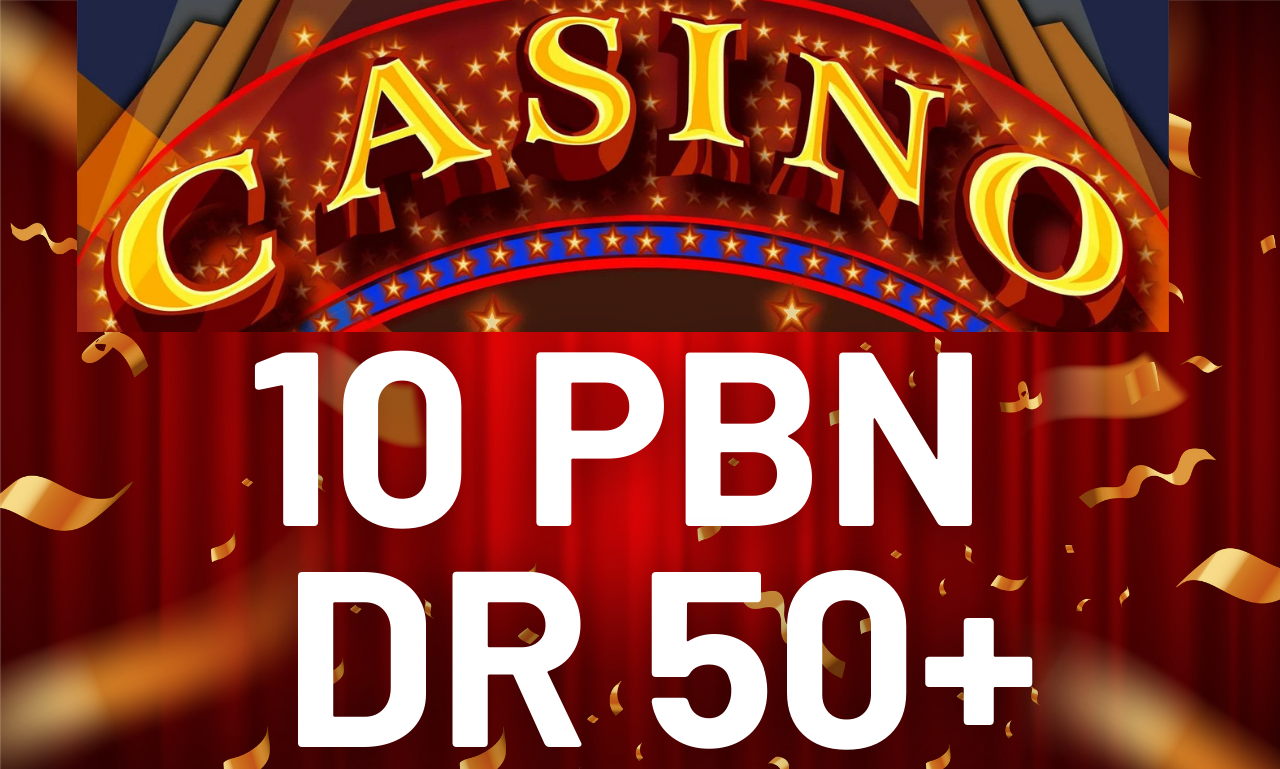 GET 10 Casino PBN Indonesian .ID Domains DR 50+ Dofollow Backlinks