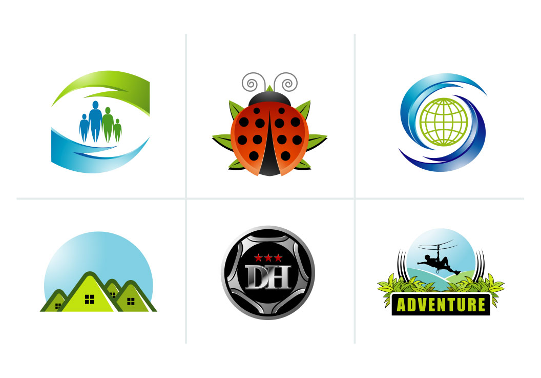 Editable vector illustrations and logos for your requirement