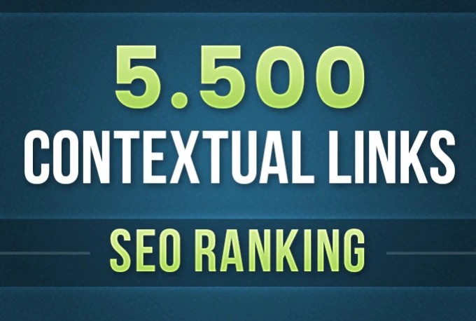 I will do create 5500 high da contextual tiered backlinks for SEO	