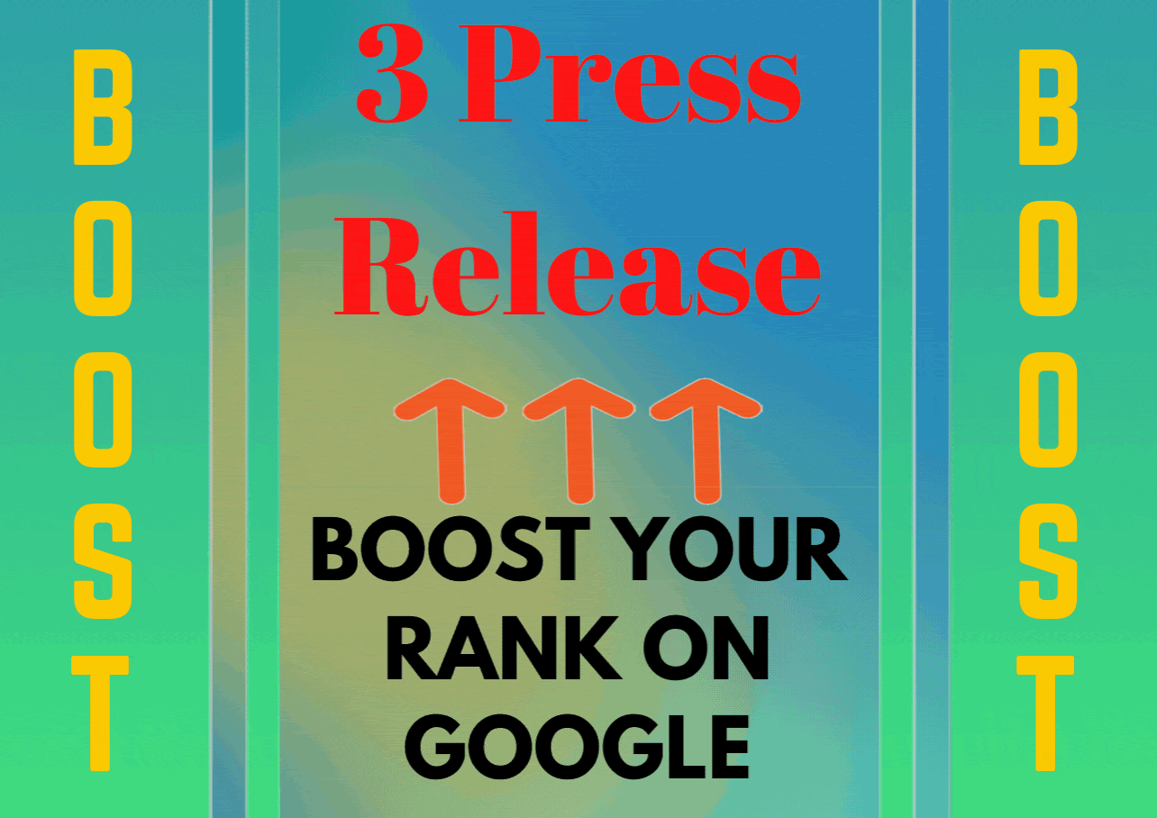 Get a 3 Press Release on High TF Sites 