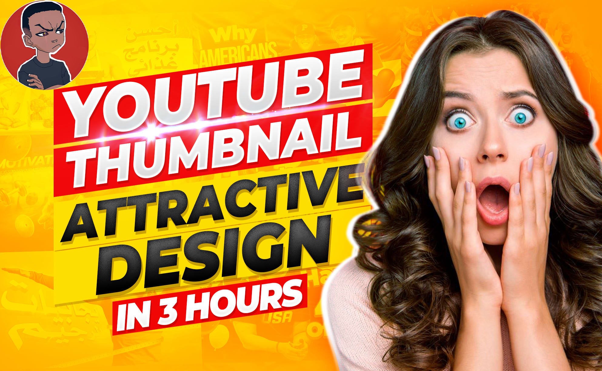 I'll Design an Amazing Youtube Thumbnail in Less Than...