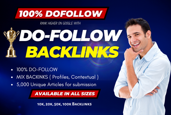 Get "500" Do-Follow backlinks 100%