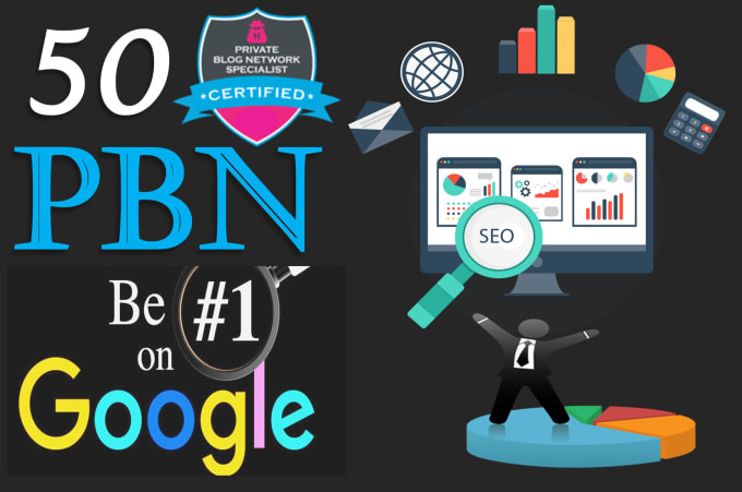 manually create 50 pbn backlinks with high domain authority for $25