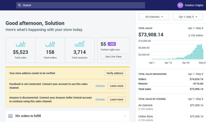 I will create aliexpress dropshipping store