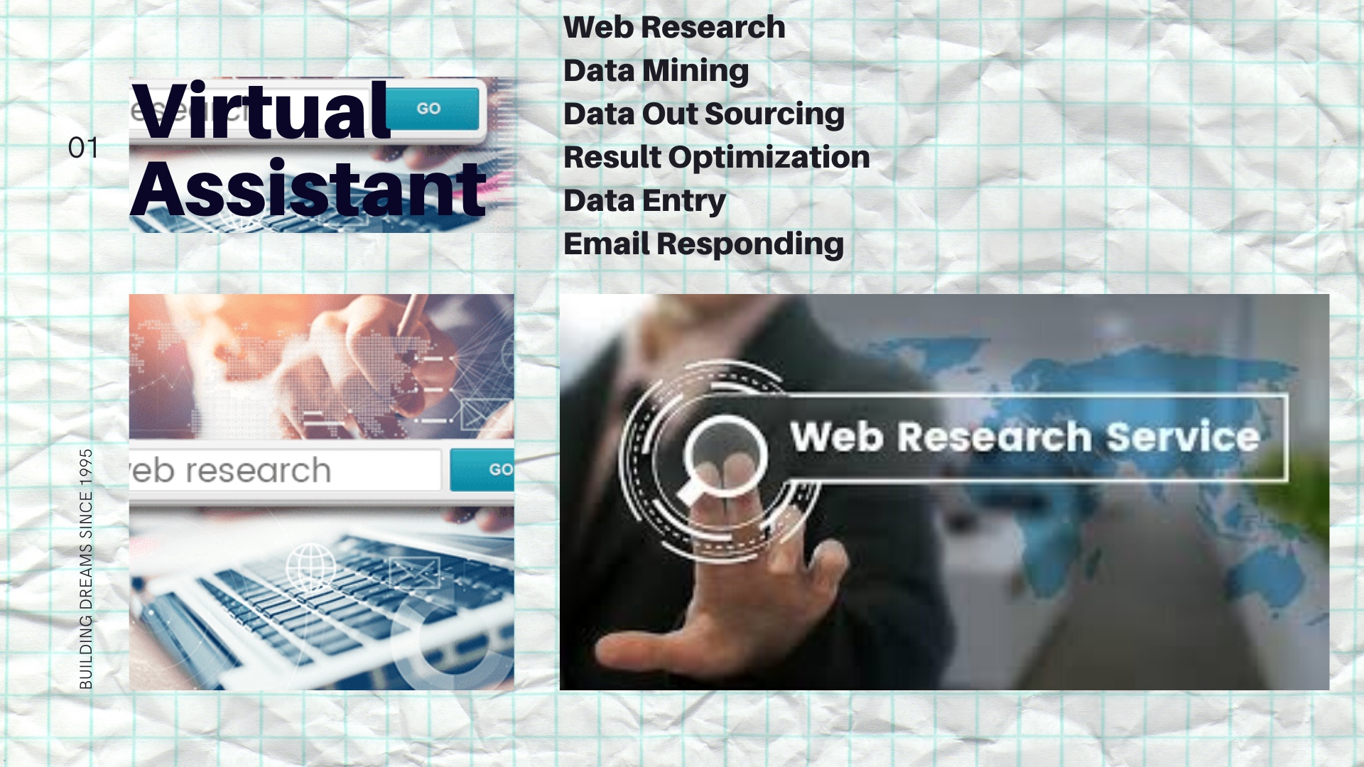 I will do a deep web search, extract any data and do your excel entries