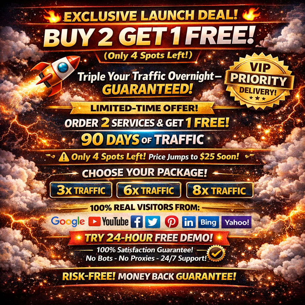 THE COMPLETE RANKING SOLUTION: PREMIUM UNLIMITED TRAFFIC + SEO BOOST