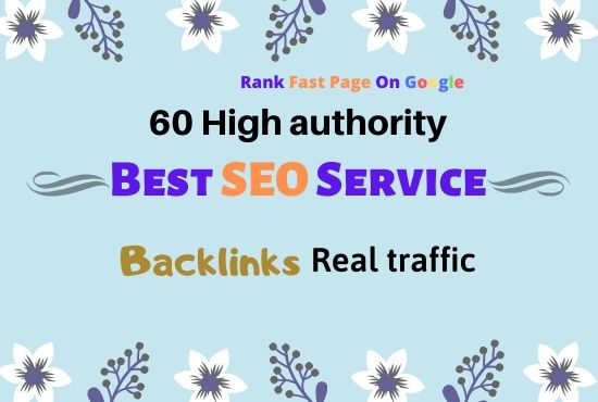 I will do SEO backlinks and Fast Page google Ranking