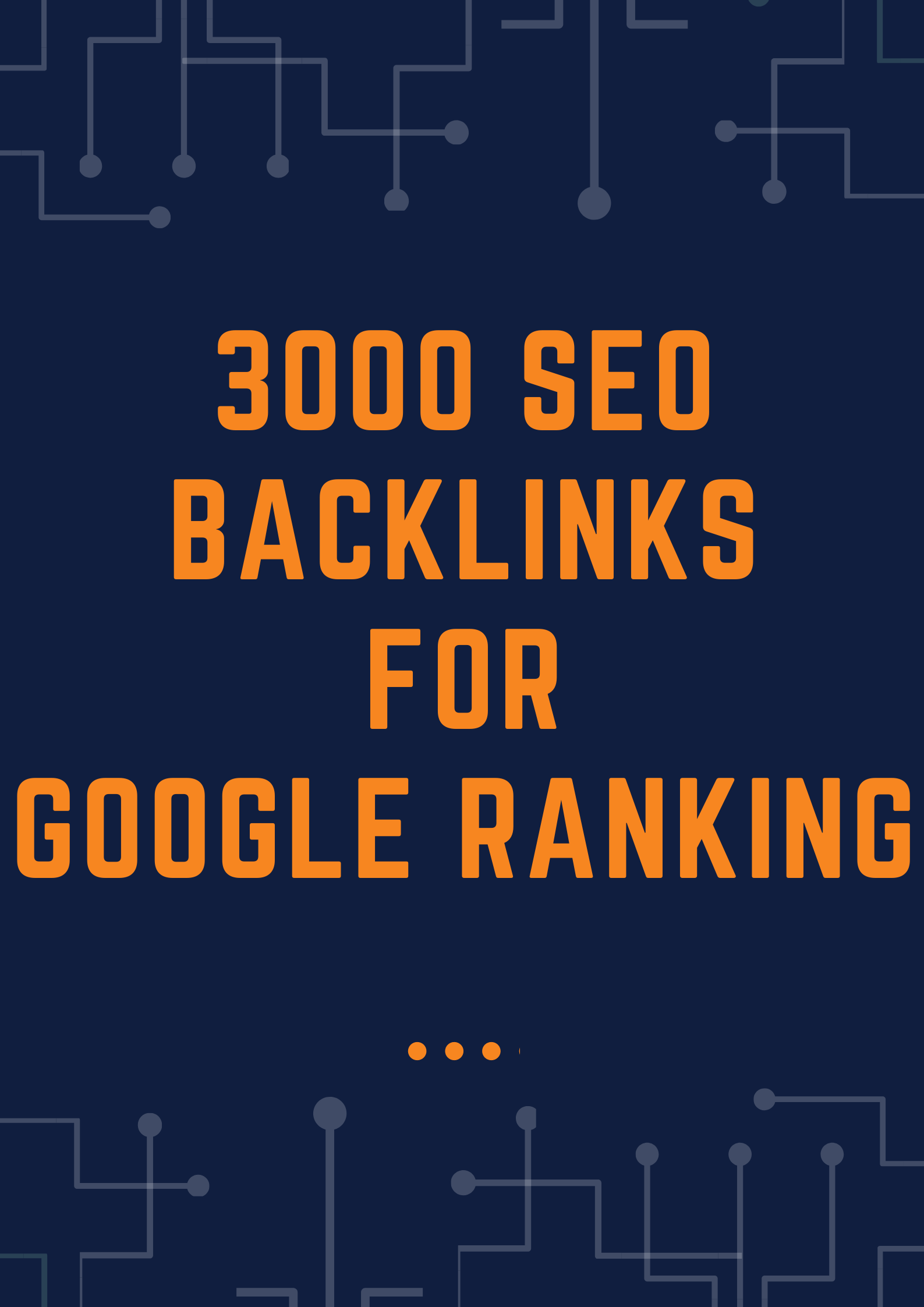 High Authority 3000 SEO Backlinks For Google Ranking