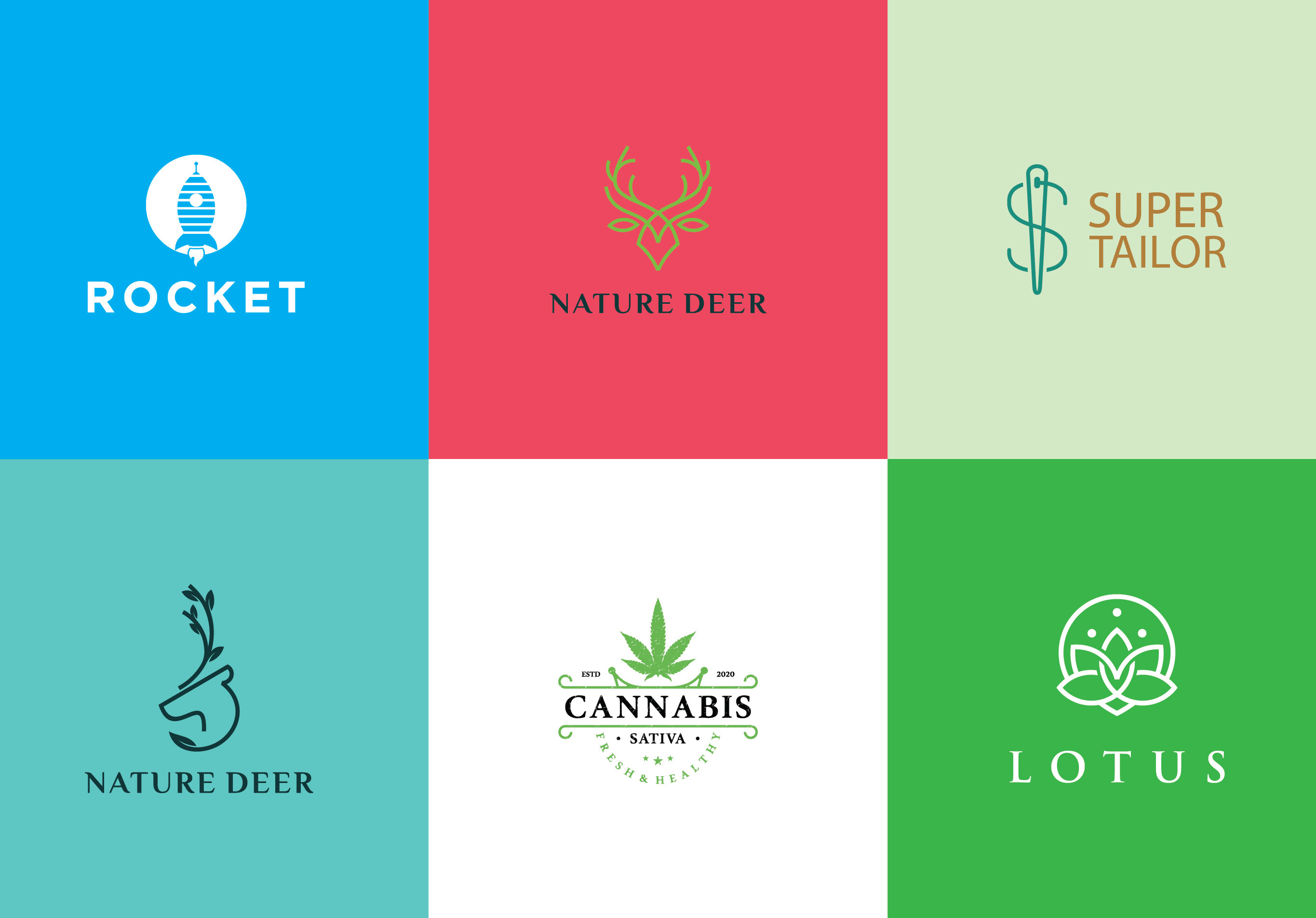 design creative modern and minimalist logo