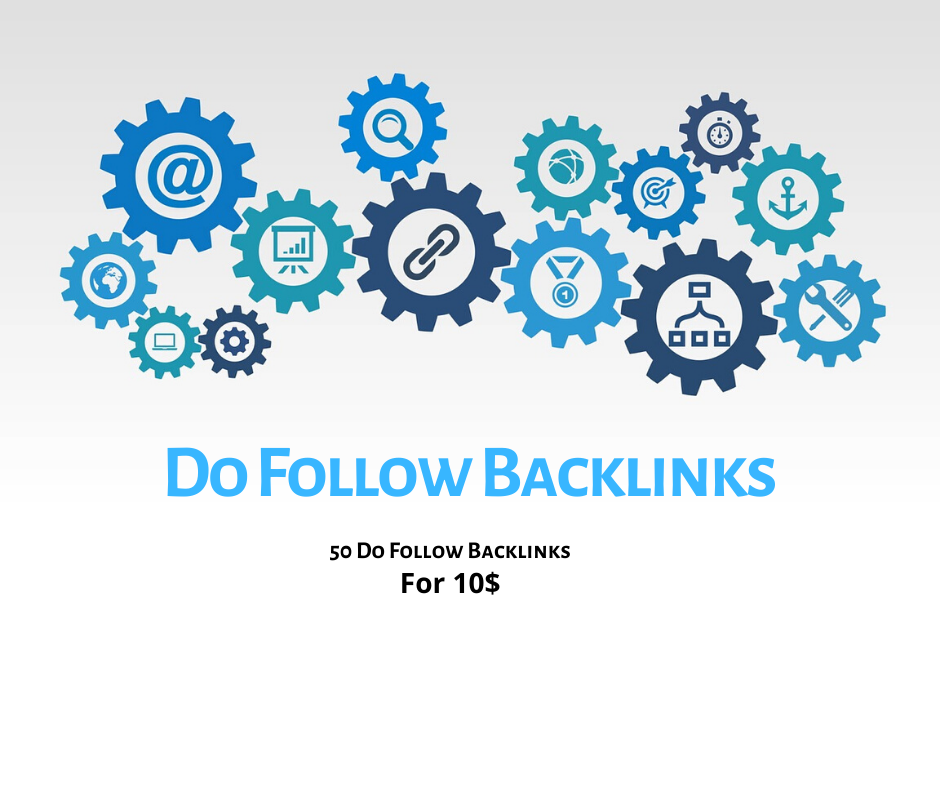 50 Dollow Backlinks High Domain Authority 