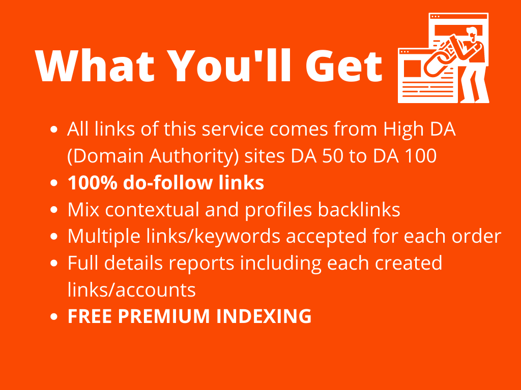 Get 25 Premium Do-follow Backlinks 50+ DA (Domain Authority) - High Quality