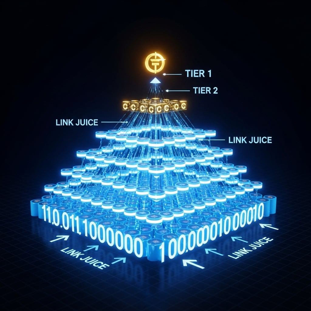 I will Build 10,000 High-Power Tier 2 Backlinks to Su...