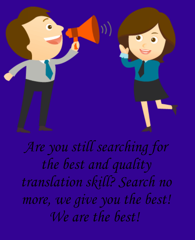 I can translate words into any language. We give the ...