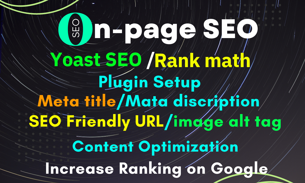 I will do Full on page SEO optimized for the WordPress site.