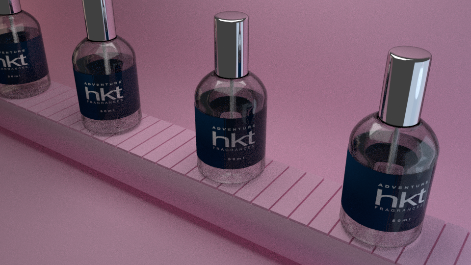 Creating Realistic 3D rendered image and video animation using Blender.