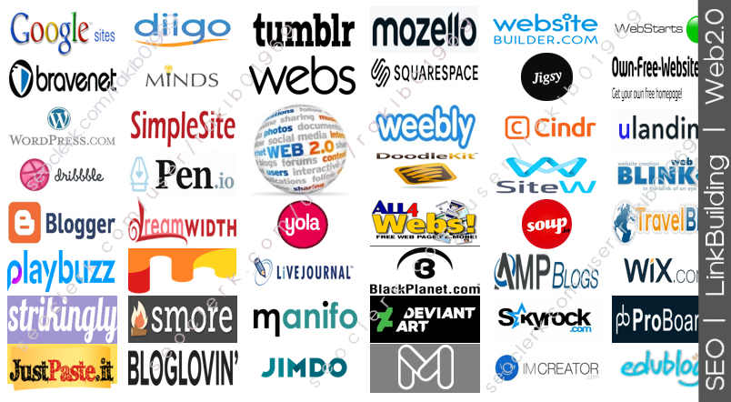 I will Create High Authority Web 2.0 BackLinks to Boo...