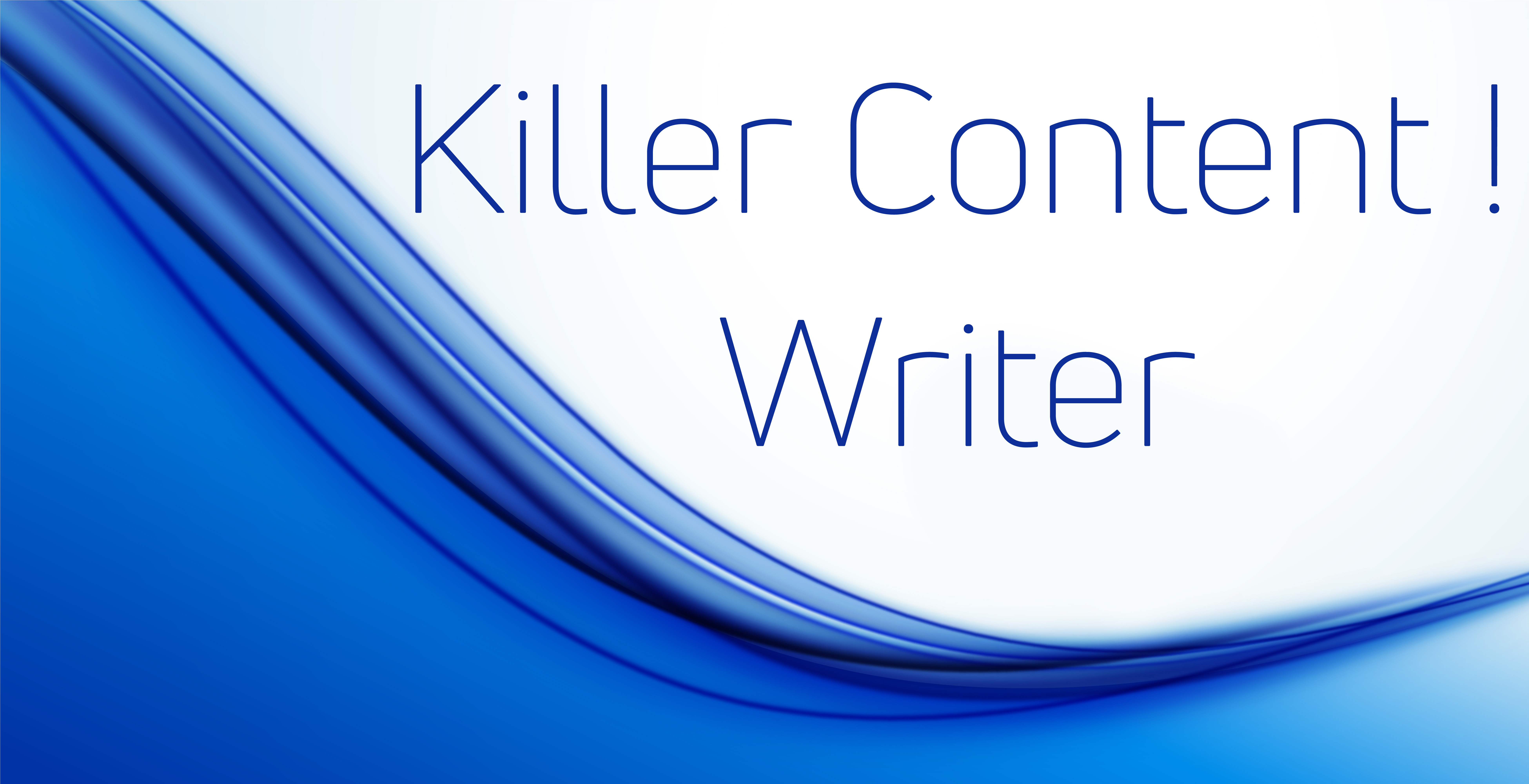 I will write killer content for your website and products