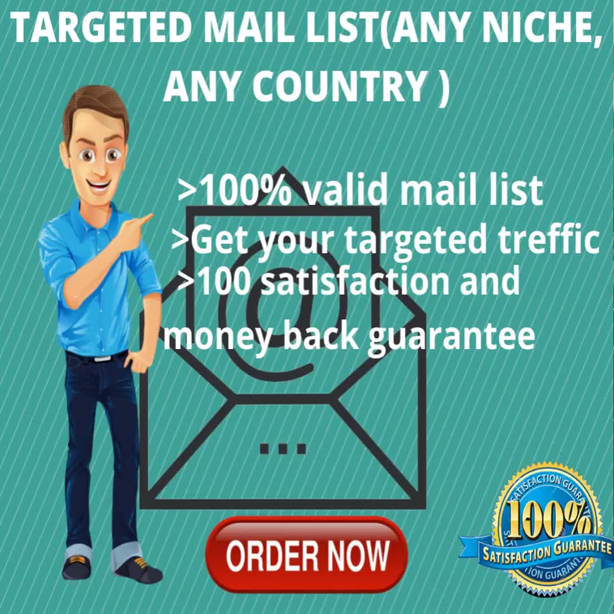 I will provide you 2k niche targeted email list