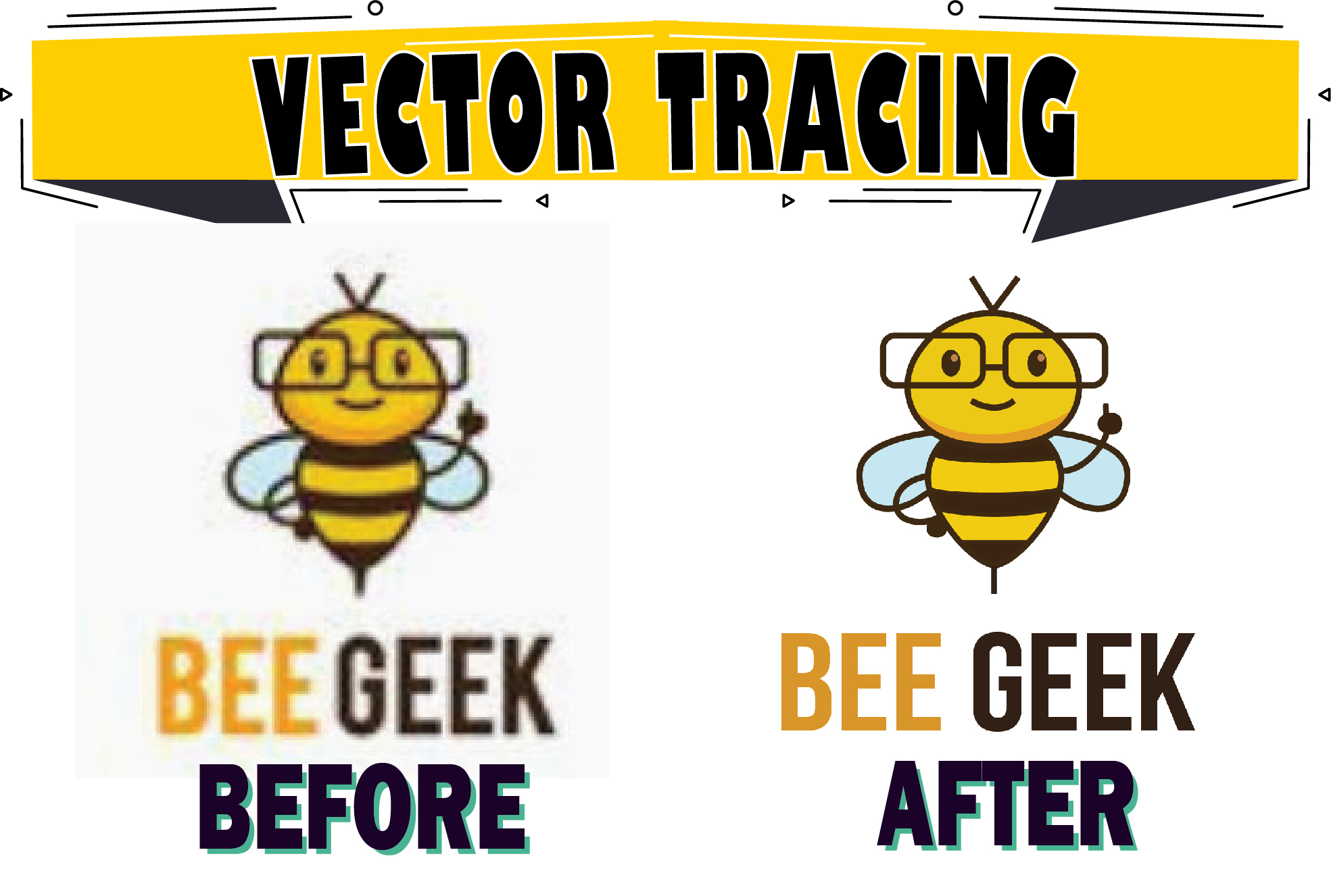 I will vectorize, do vector tracing of any logo or image