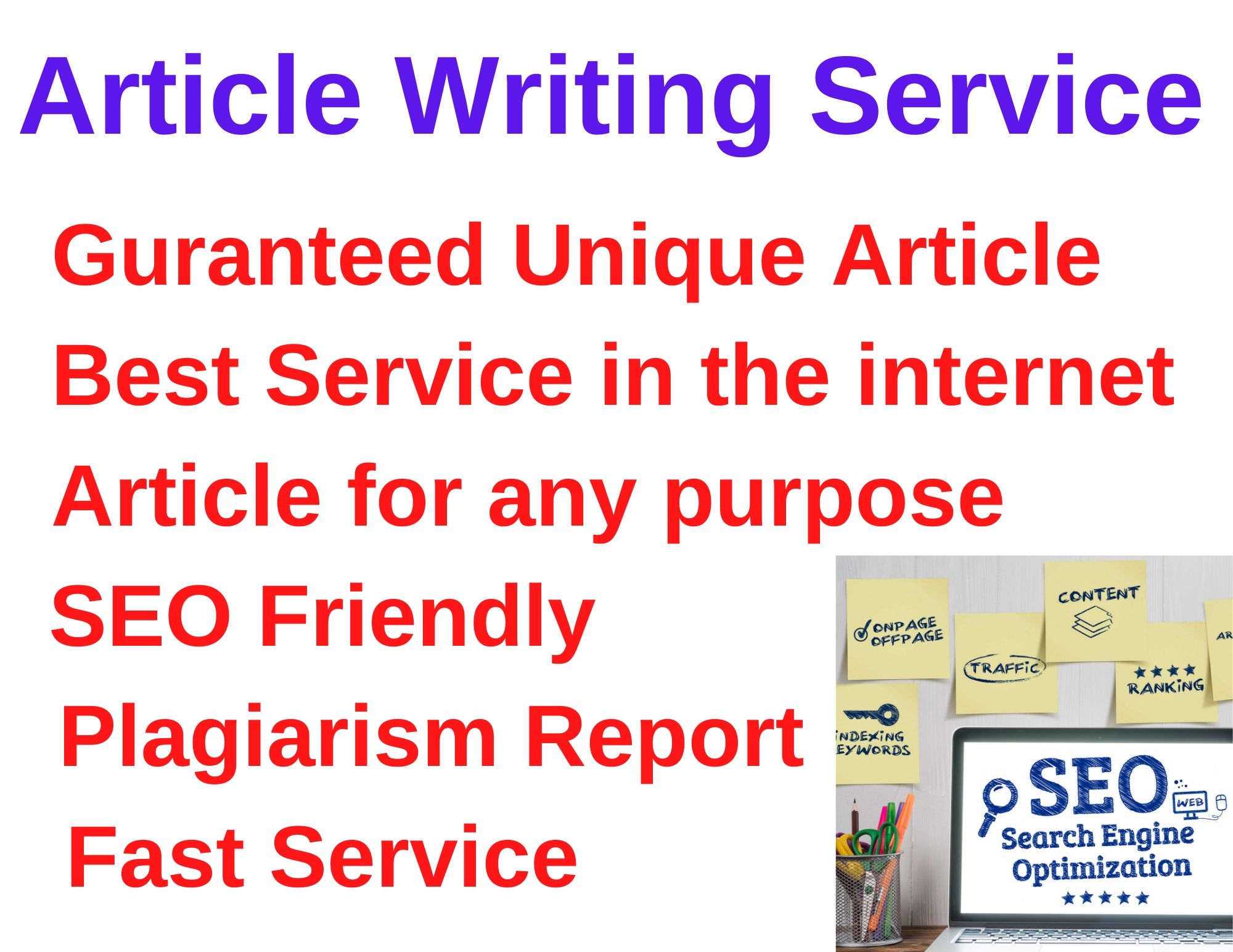1000 words Article Writing For Blog,Website,Content and more.