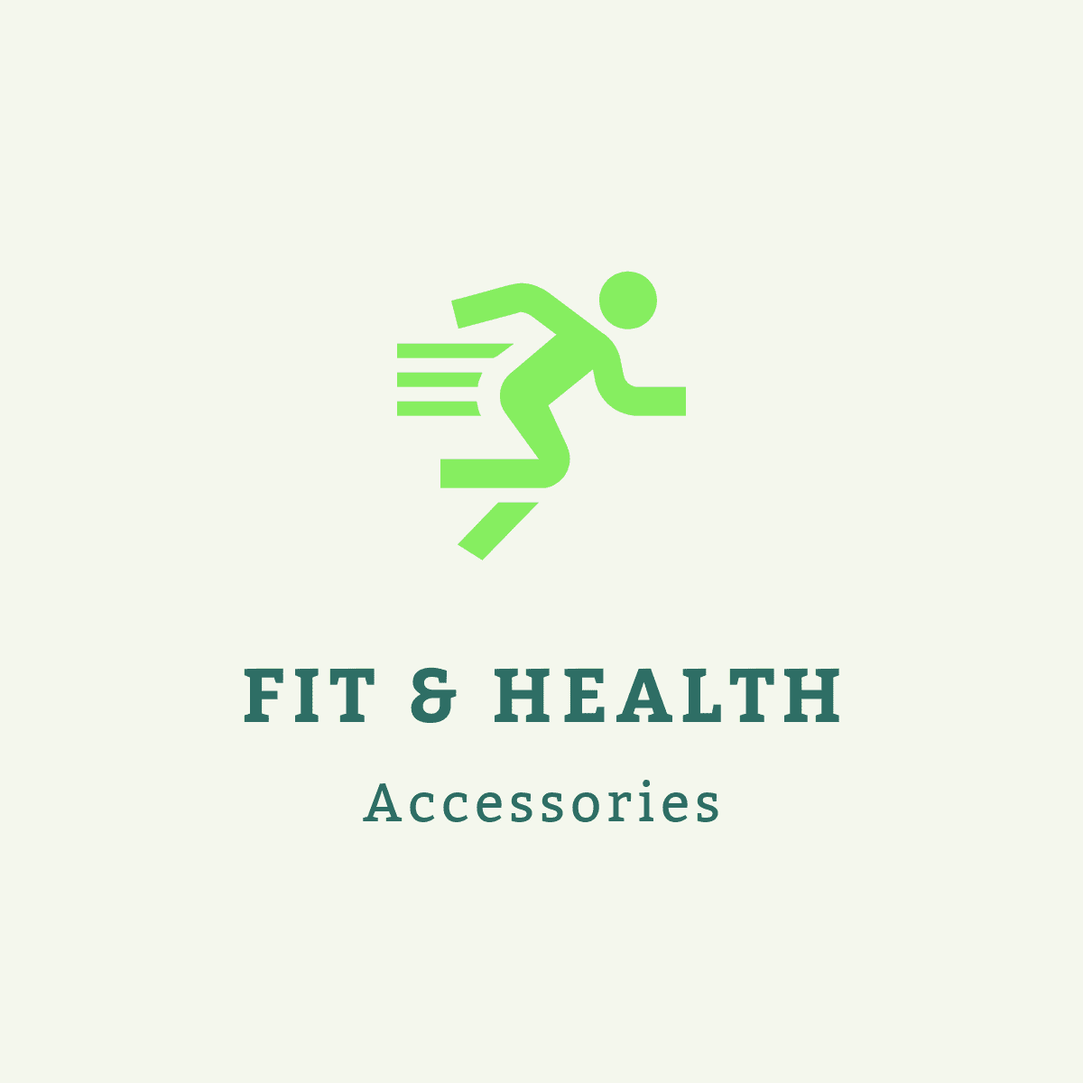 100% Brand New FIT & HEALTH ACCESSORIES LOGO For Shoppers In World Wide 
