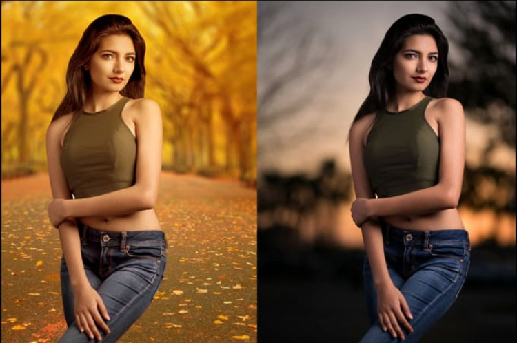 Photo editing, background removing and skin retouching 