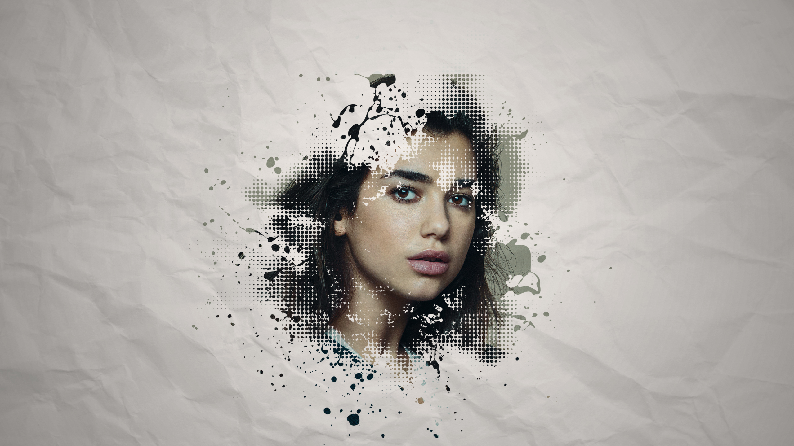 Brush Effect Template for Photoshop