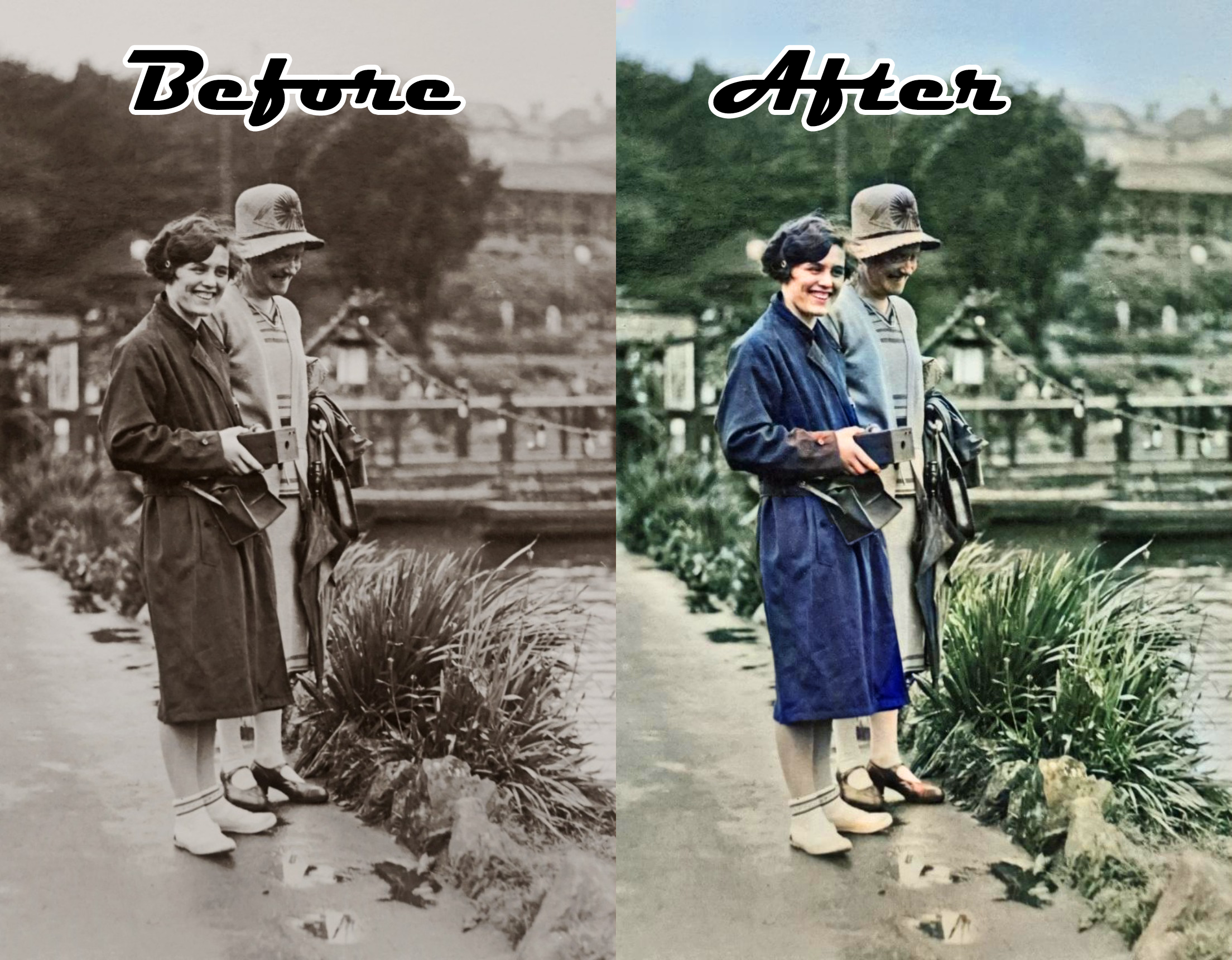 I will restore photo color, colorize, fix, restore old image