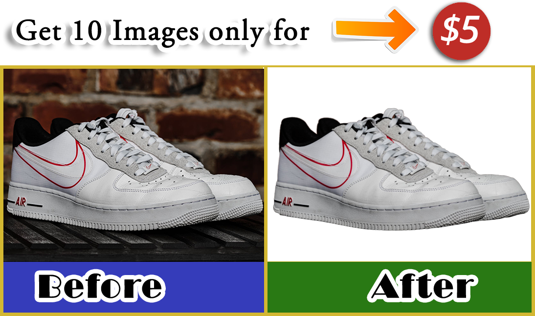 I will Remove Background Upto 10 images only