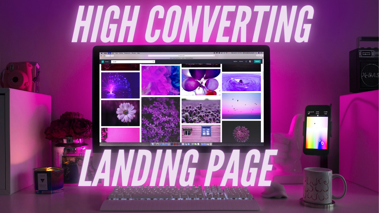 I will create a responsive landing page website
