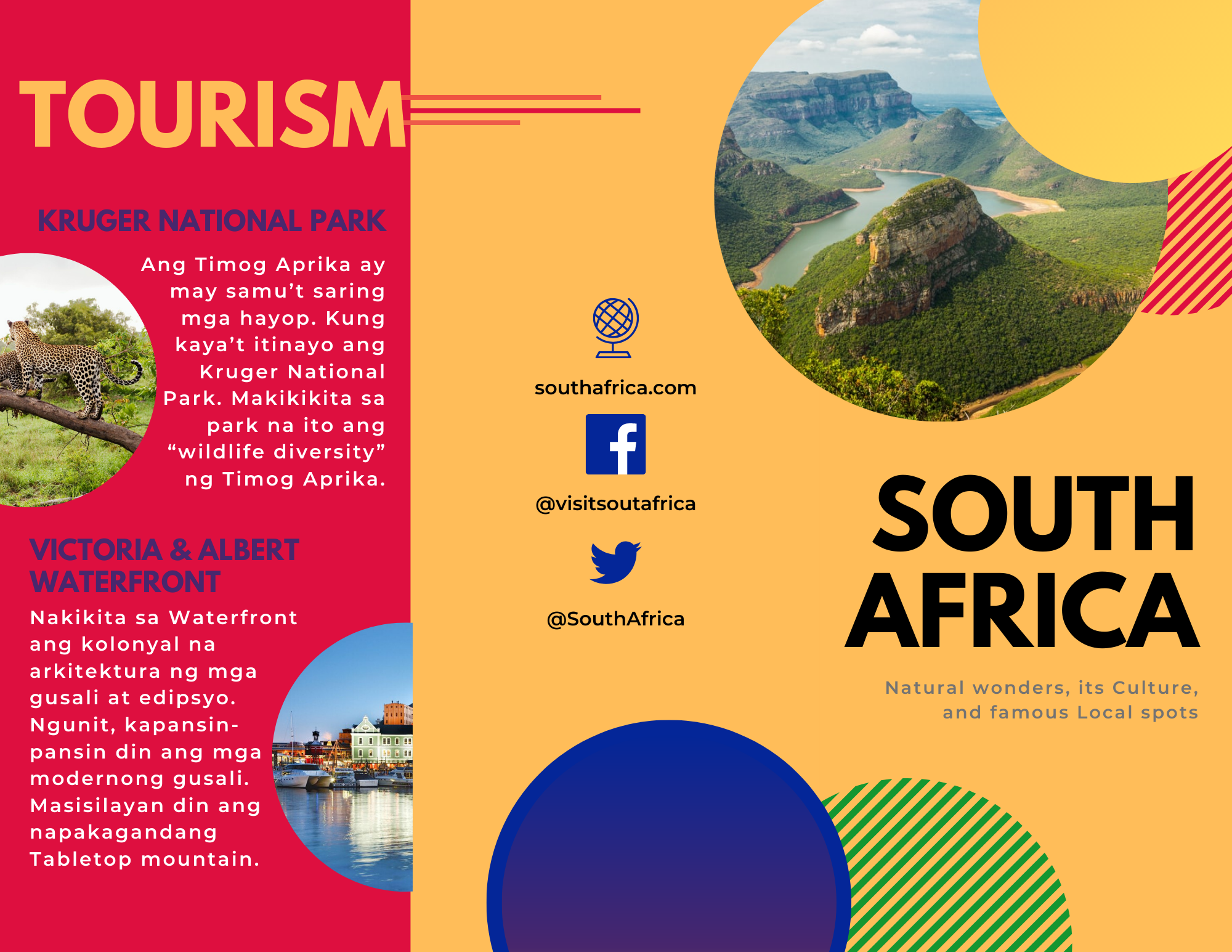 Custom Made Visual Materials such as Presentations, Brochures, and Posters 