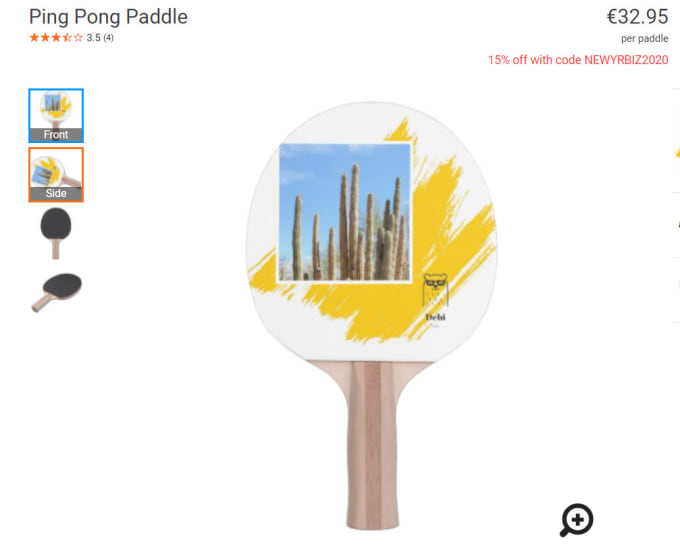 I will create you a zazzle store and custom products