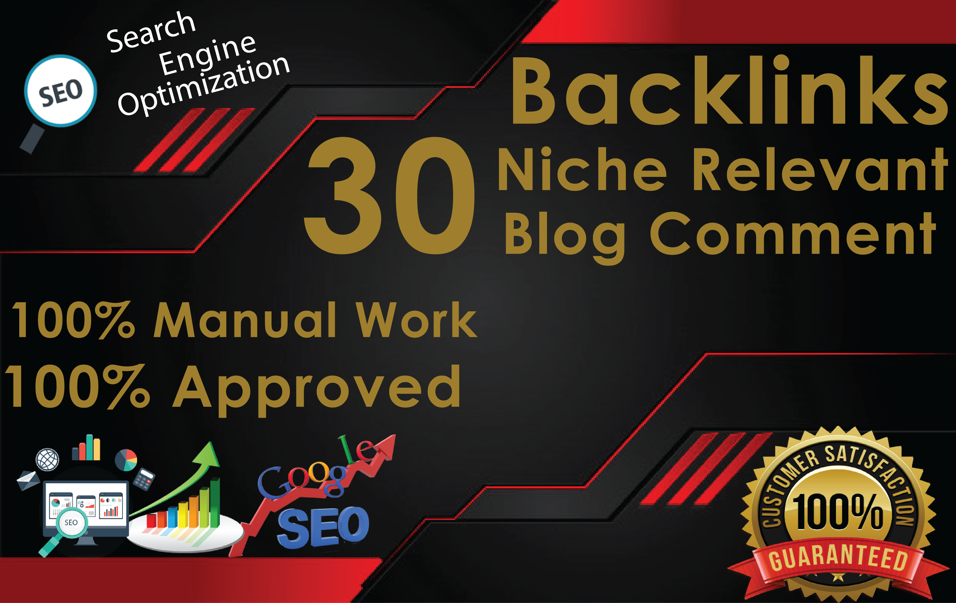 I will do 30 niche relevant blog comments on high dom...