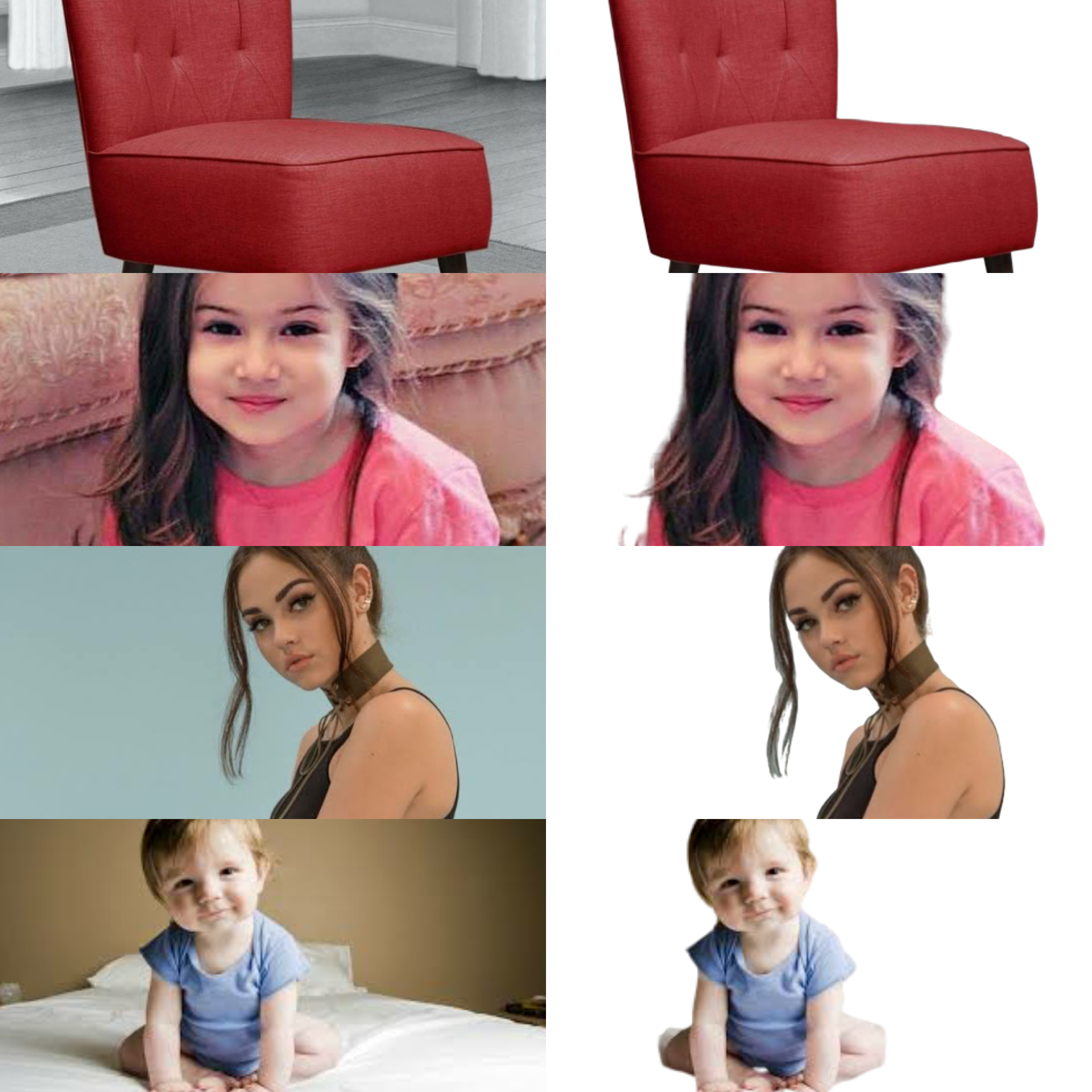 I professionally remove background from pictures 