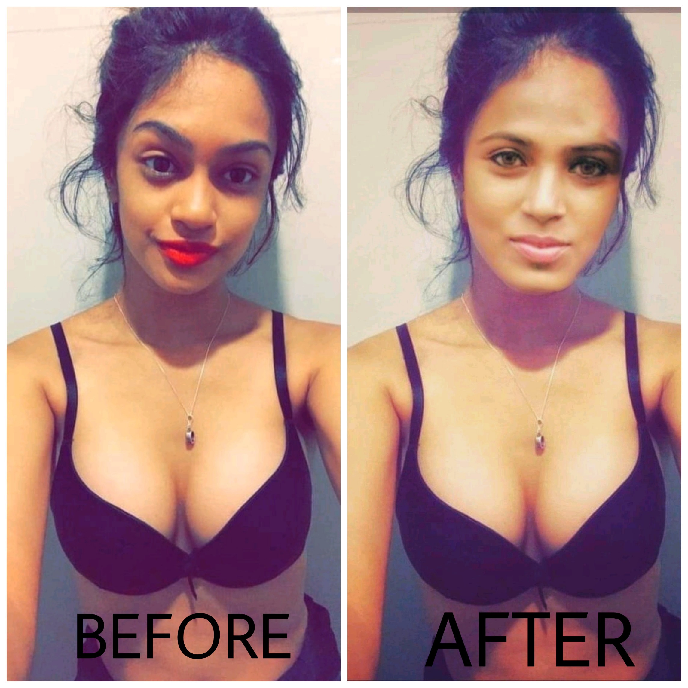 Any 2 photos face change background remove text editing effect editing 