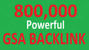 i Build 800,000 Gsa Ser backlink To improve Google Ranking