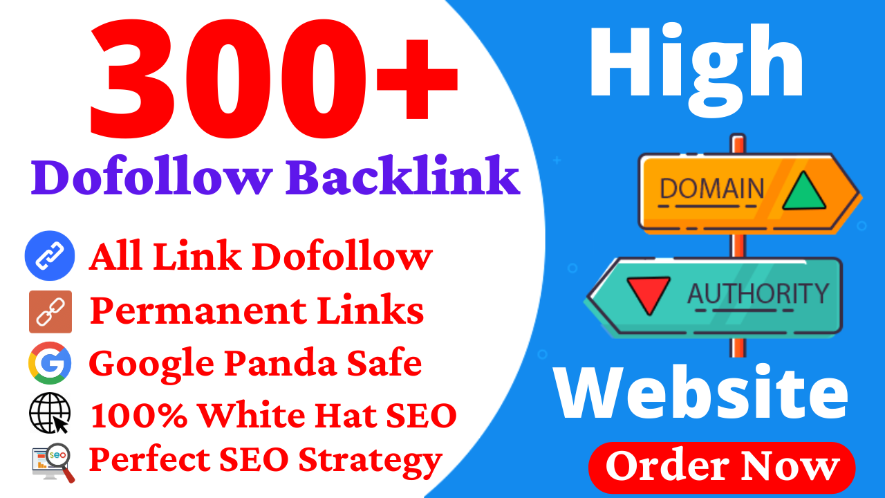 300+ Parmanent Dofollow & Homepage PBN Backlinks and High DA/PA/TF/CF Web 2.0 Unique Website Links